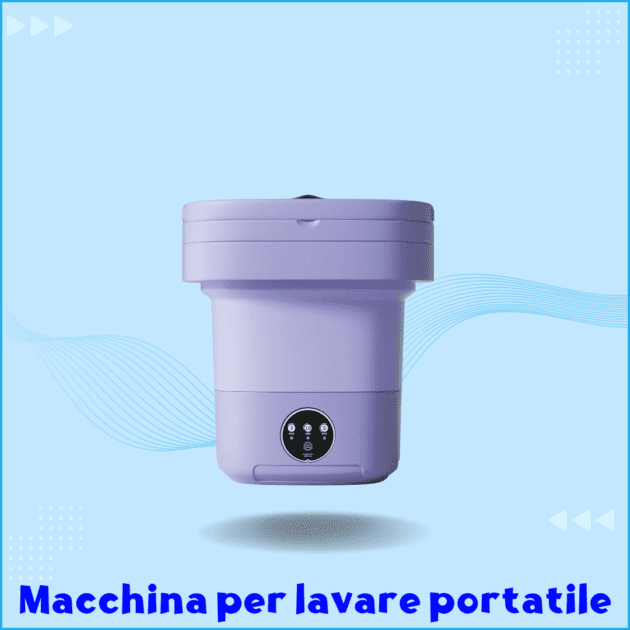 Lavatrice Mini Pieghevole con 8L